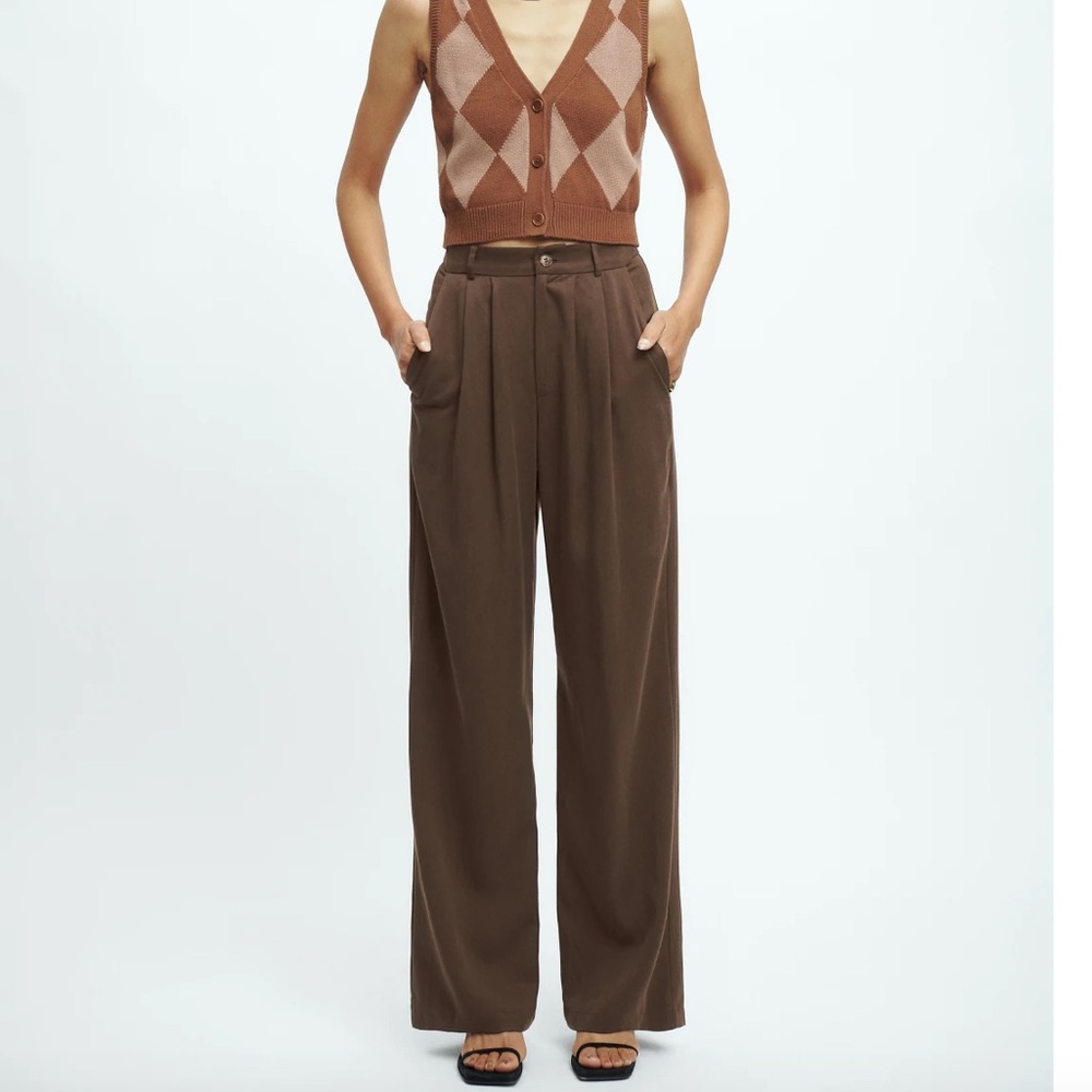 Reformation Mason Pant Cafe size 2